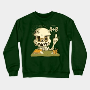 Teacher skeleton Crewneck Sweatshirt